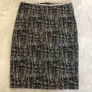 Calvin Klein Midi Tweed Skirt